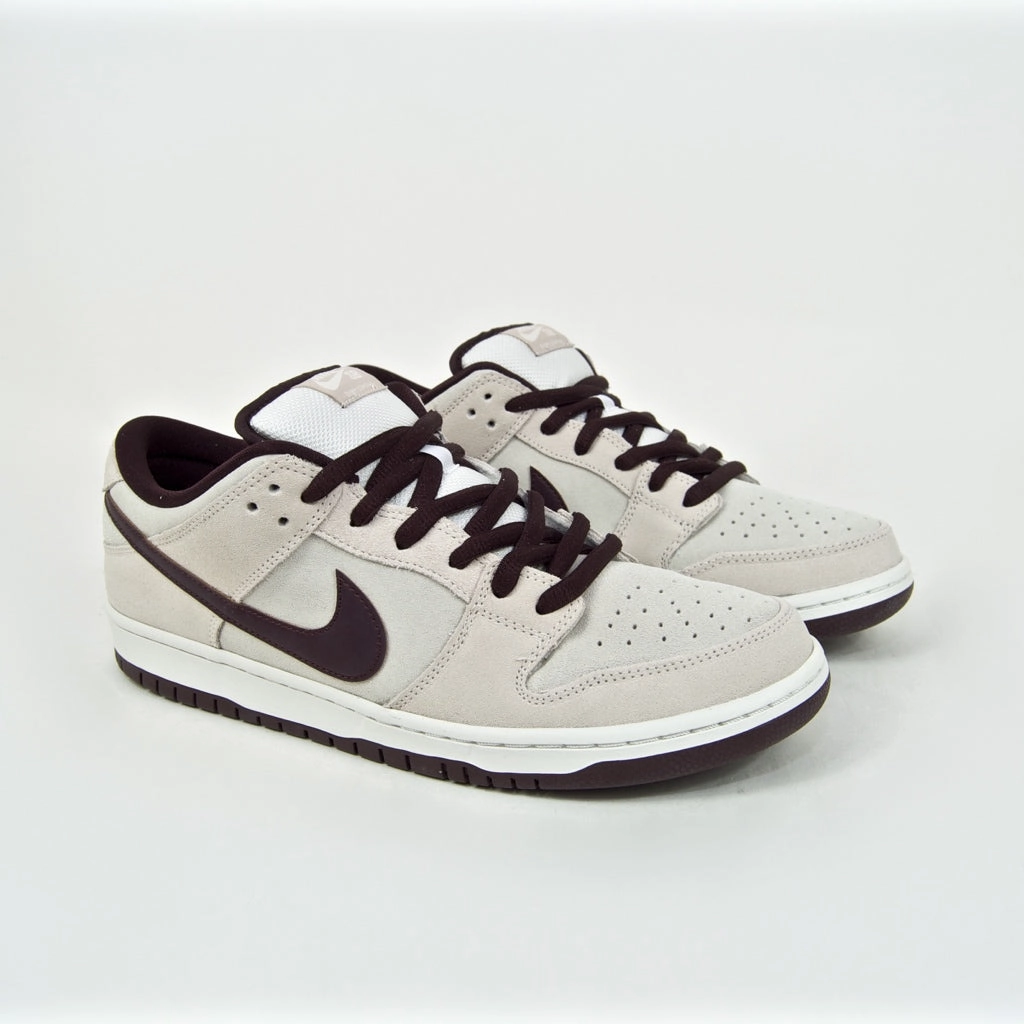Nike SB - Dunk Low Pro Shoes - Desert Sand / Mahogany / Summit White Women's Cheapest Nike Shoes