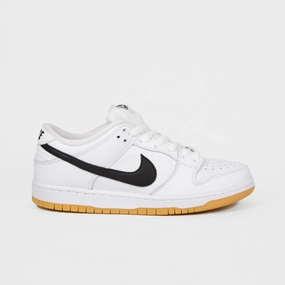 Nike SB - Dunk Low Pro GR Shoes - White / Black Nike Vapor Running Shoes