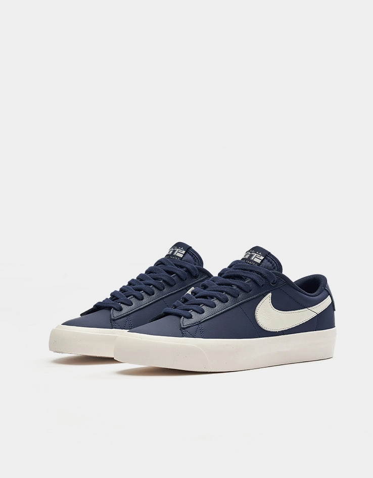 Nike Waffle Shoes Nike SB Zoom Blazer Low Pro GT Skate Shoes - Blue Void/Sail-Blue Void