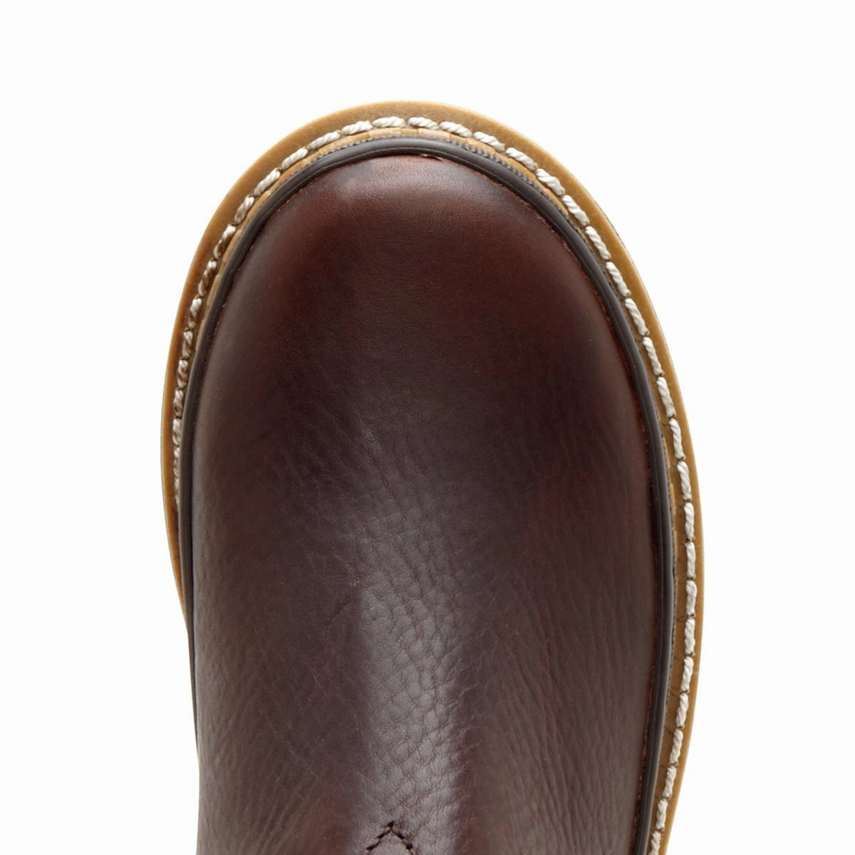 Georgia Kids Boys Soggy Brown Leather Little Giant Romeo Slip On Shoes Mid Calf Heeled Boots