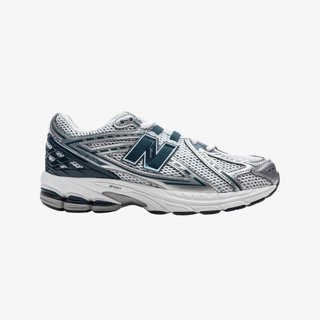preschool new balance 1906 (silver metallic/deep ocean) Best Running Shoes Pronation