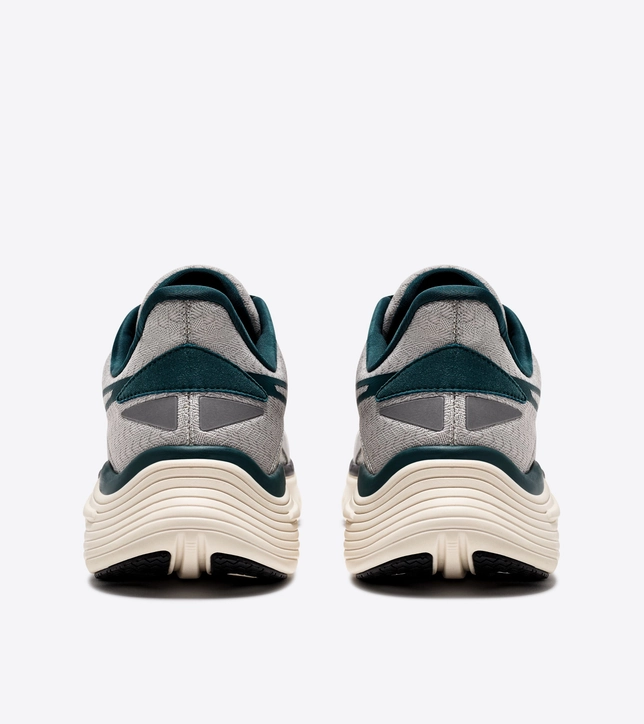 Rubber Sole Oxford Shoes Diadora Men's Equipe Nucleo - Silver DD/Black/Mediterra (101.179094-D0860)