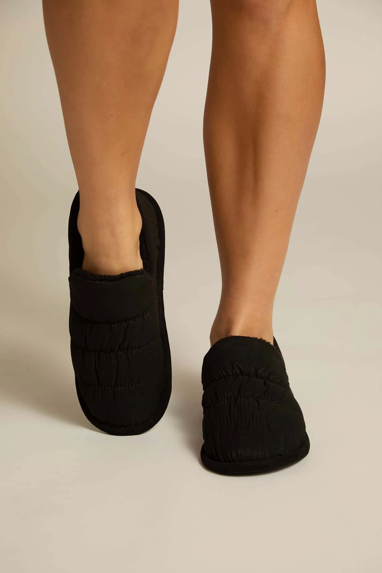 Puffer Footsies North Face Slippers Camo