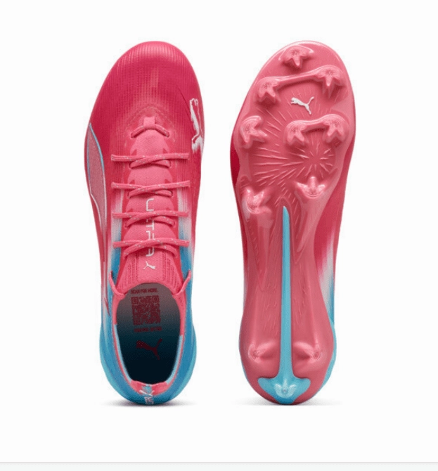 PUMA Ultra 6 Ultimate Re-Charge FG/AG Firm/Multi-Ground Soccer Cleats -Blue/Pink Cr7 Soccer Cleats 2016