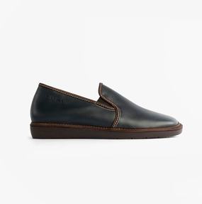 Nordikas 663 DUBLIN Mens Full Slippers Navy Guest Slippers Washable