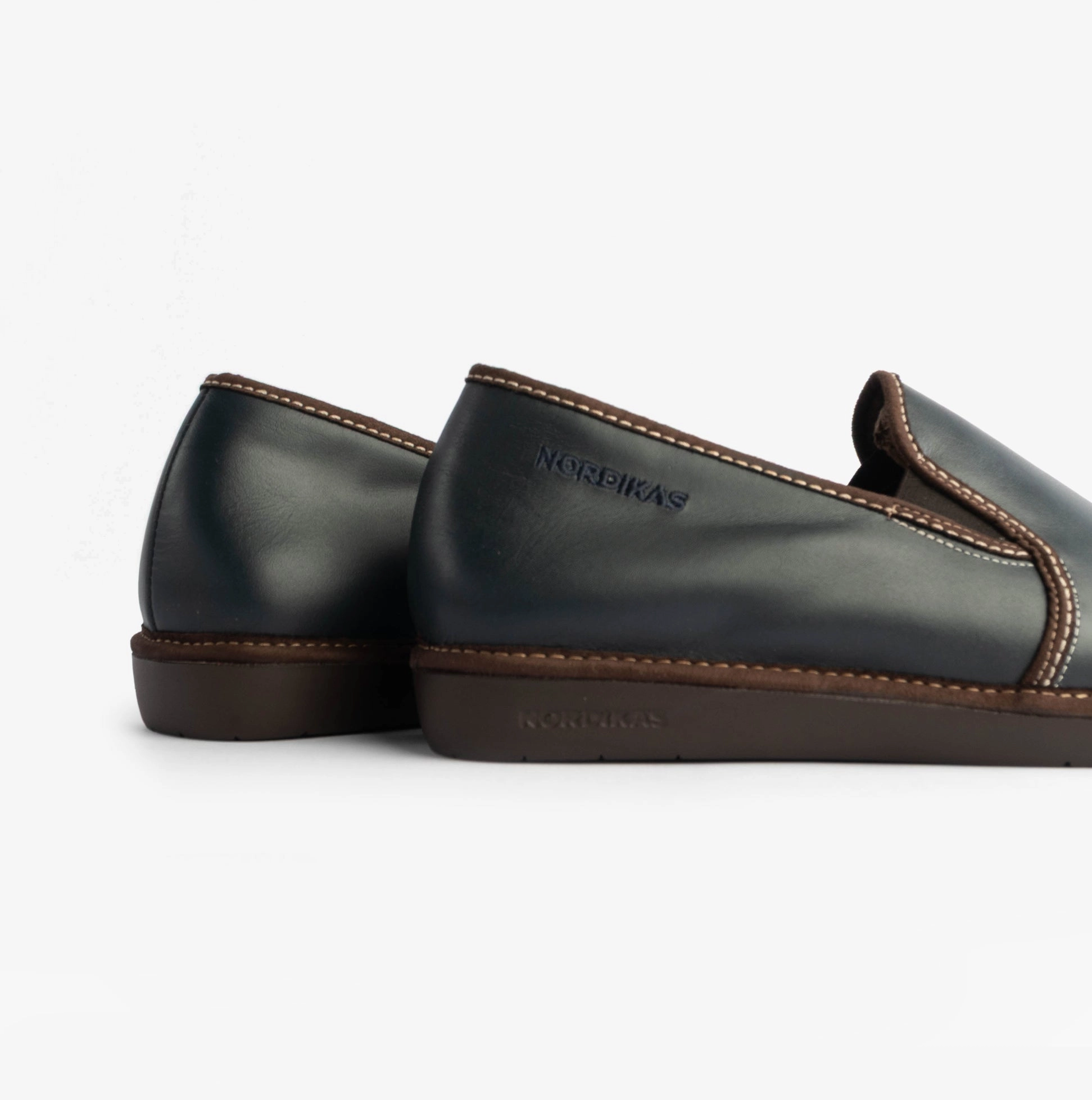 3d Printed Slippers Nordikas 663 DUBLIN Mens Full Slippers Navy