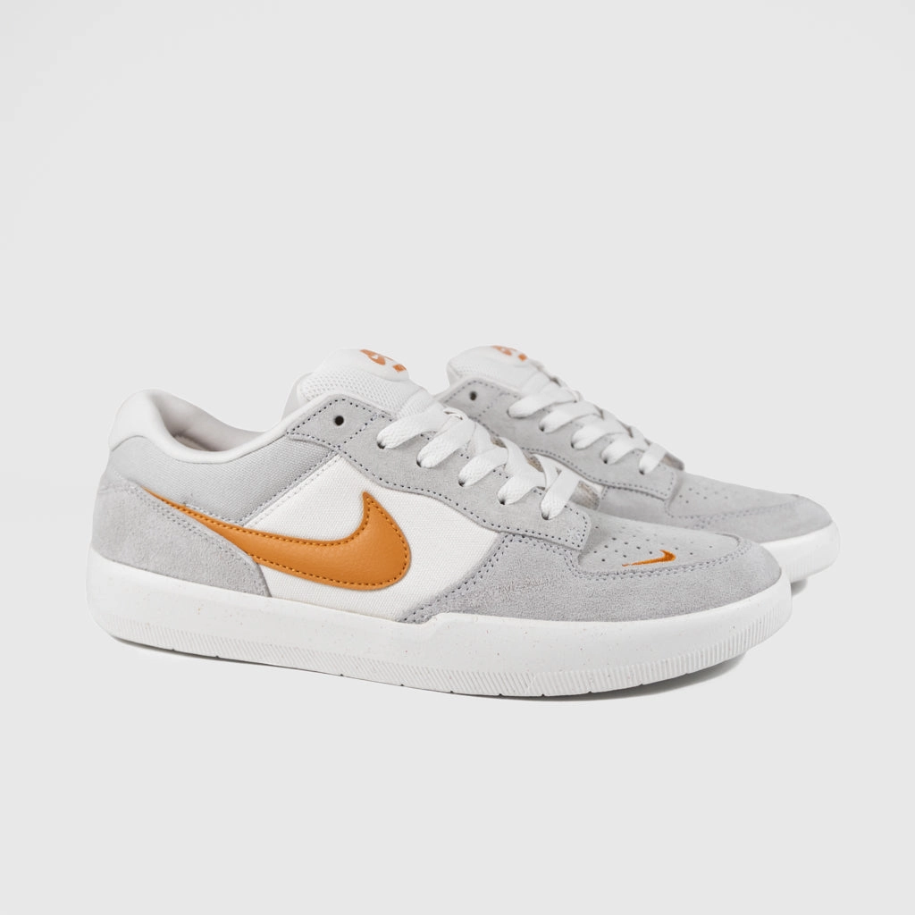 The Best Shoes Of Nike Nike SB - Force 58 Shoes - Platinum Tint / Monarch - Wolf Grey - Summit White