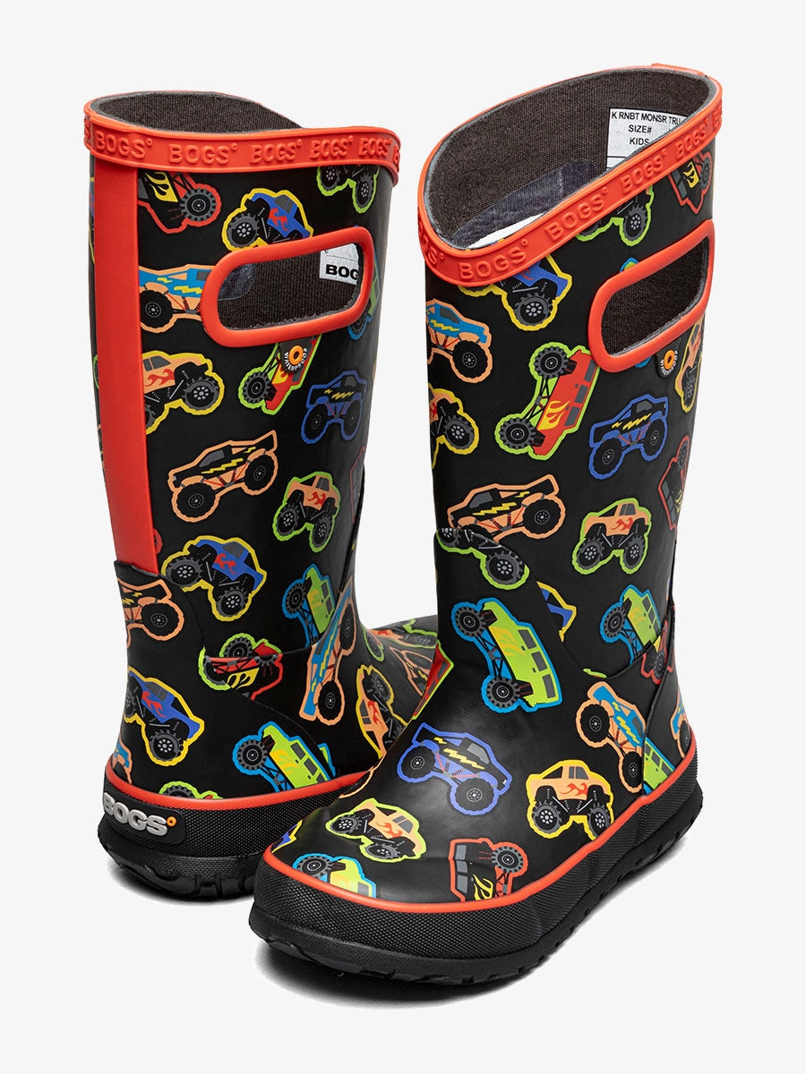 Rains Boots Kids' Rainboot Monster Trucks