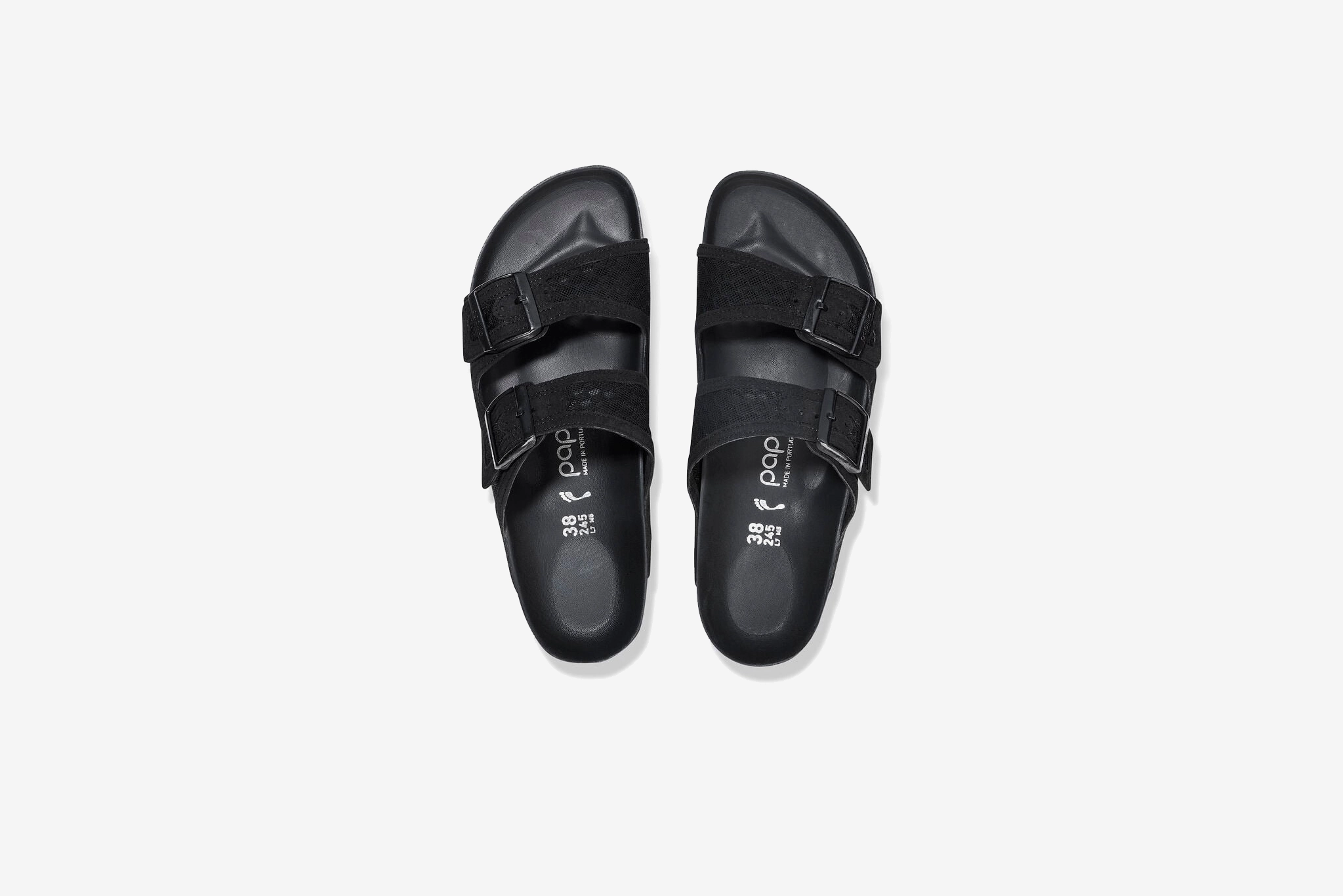 Birkenstock x Papillio "Arizona Pap French Piping Flex Platform W - Black (Narrow Fit) Store Nashville