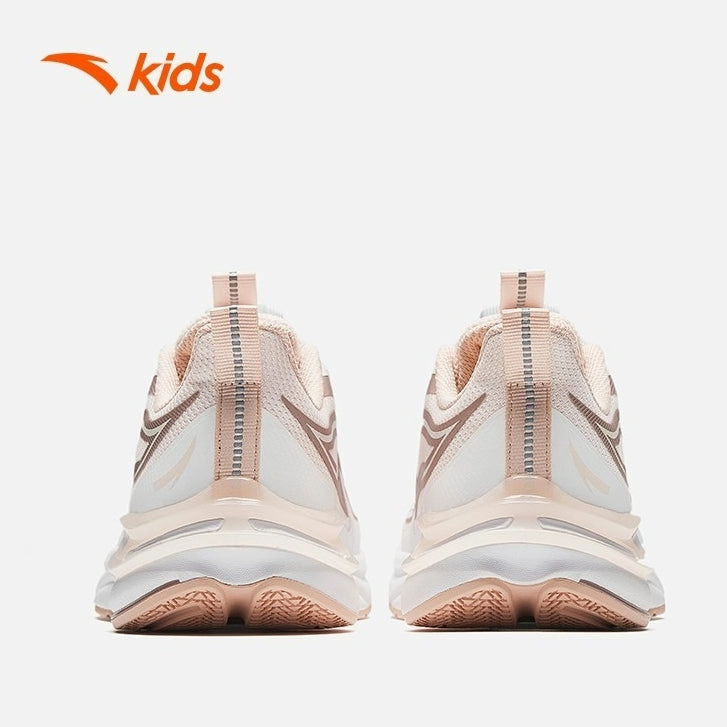 anta kids girls big kids running shoes -3225A5503-4 (kasut larian kanak perempuan) Best High Skate
