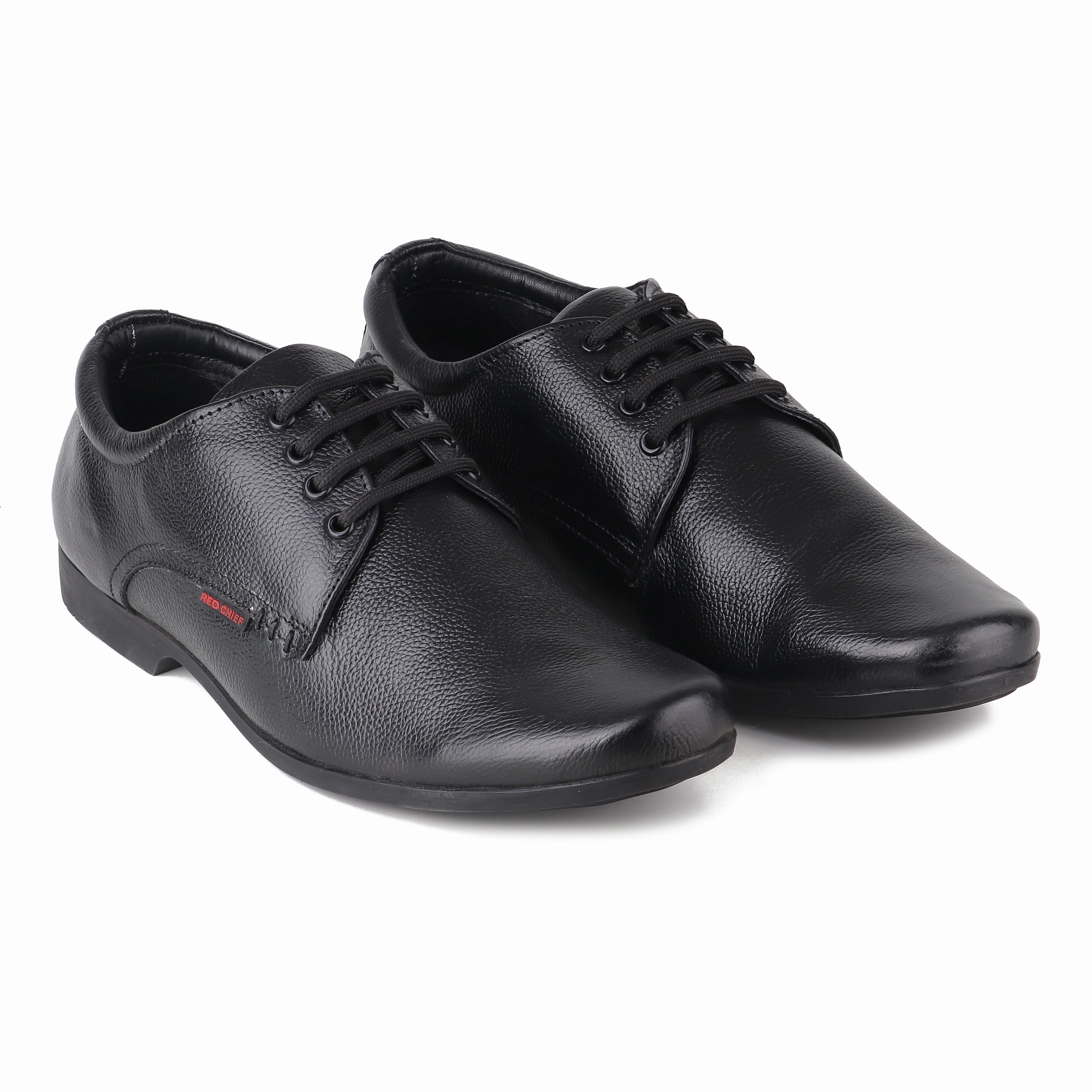 Bayshore Lace Up Shoes Red Chief Black Formal Shoes for Men RC3455 001