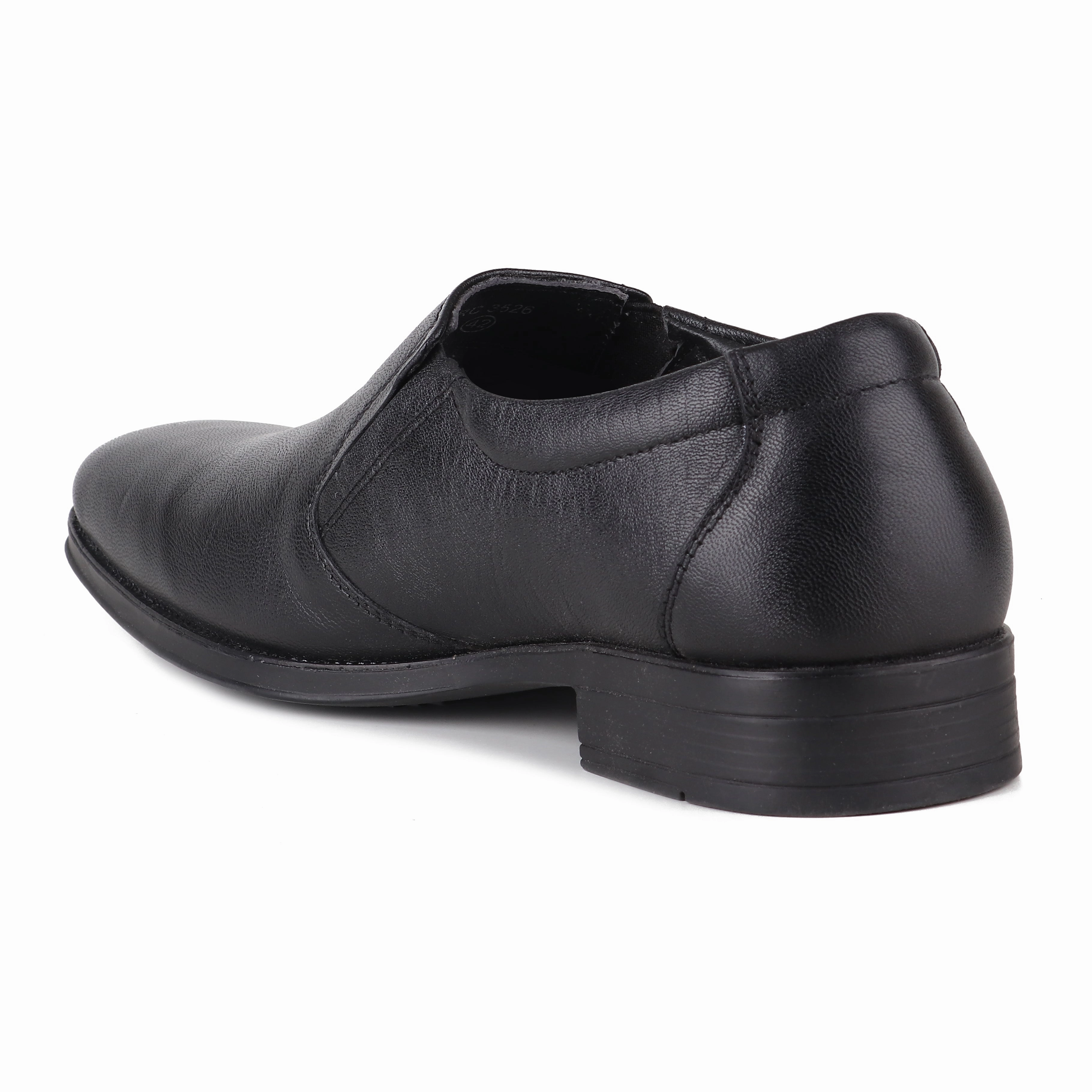 Evolv Lace Up Climbing Shoes Red Chief Black Formal Shoes for Men RC3526 001