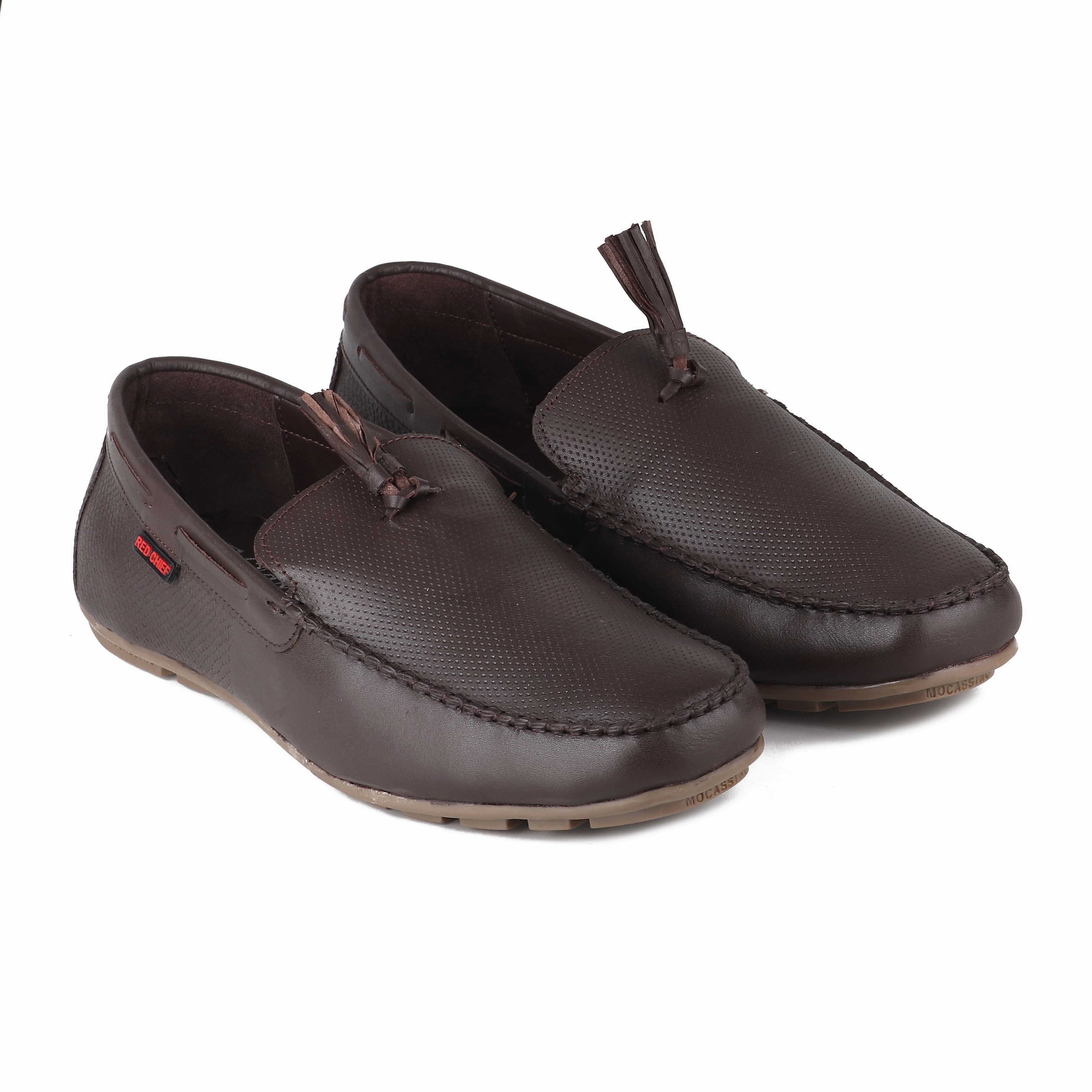 Lace Up Cycling Shoes Red Chief Brown Formal Shoes for Men RC3617 003