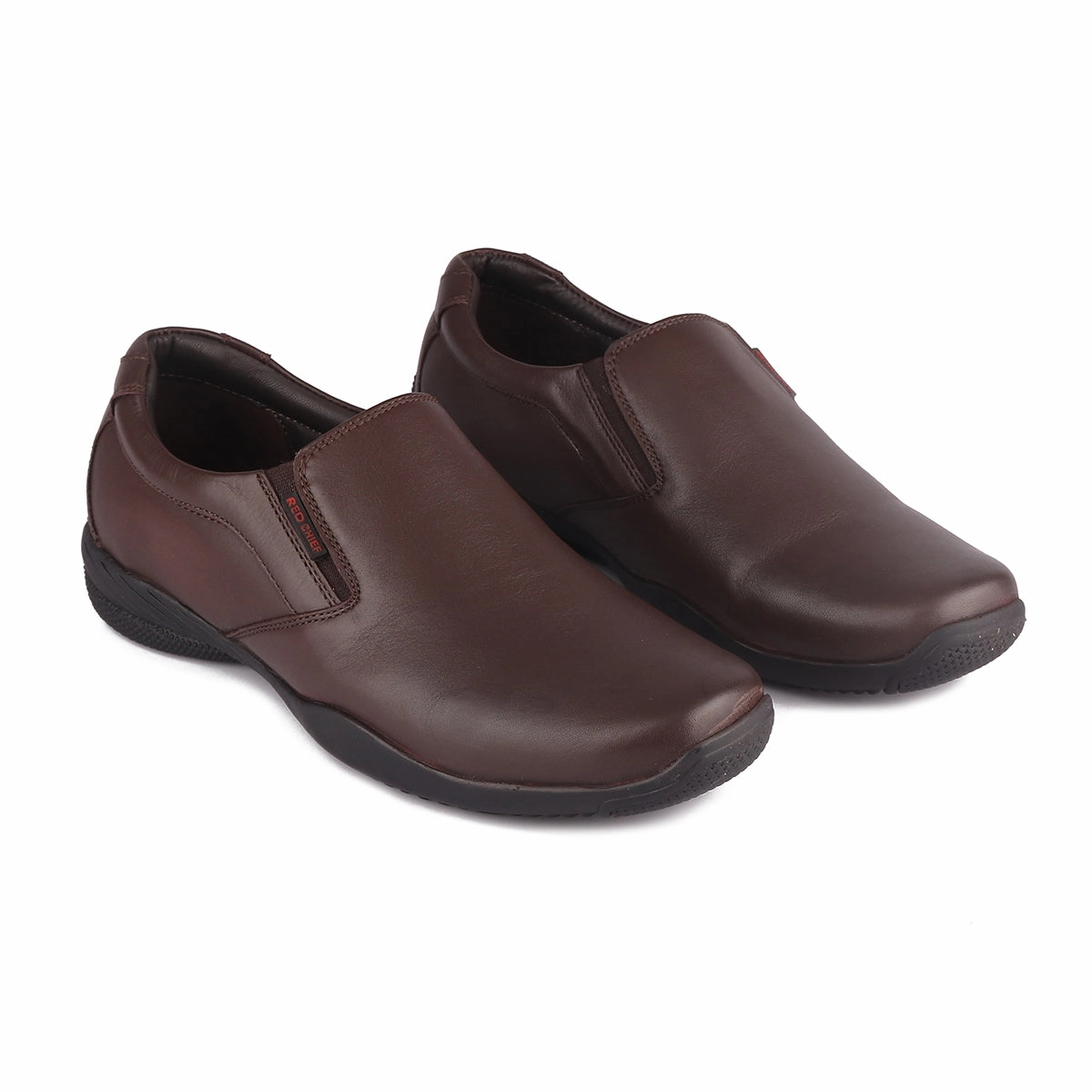 Plain-toe Derby Shoe Red Chief Brown Formal Shoes for Men RC3812 003