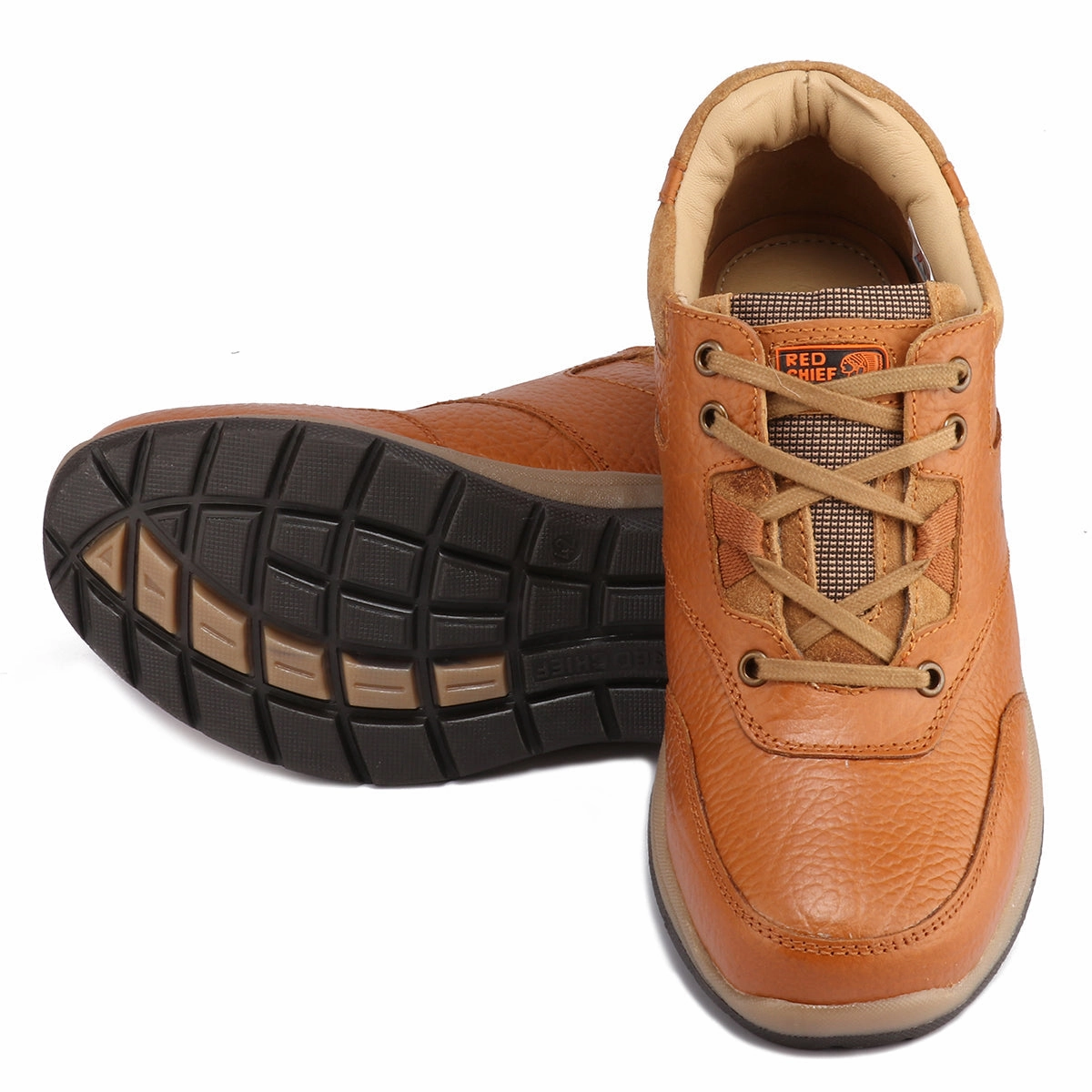 Red Chief Elephant Tan Casual Shoes for Men RC3421 107 Lace Up Walking Shoes