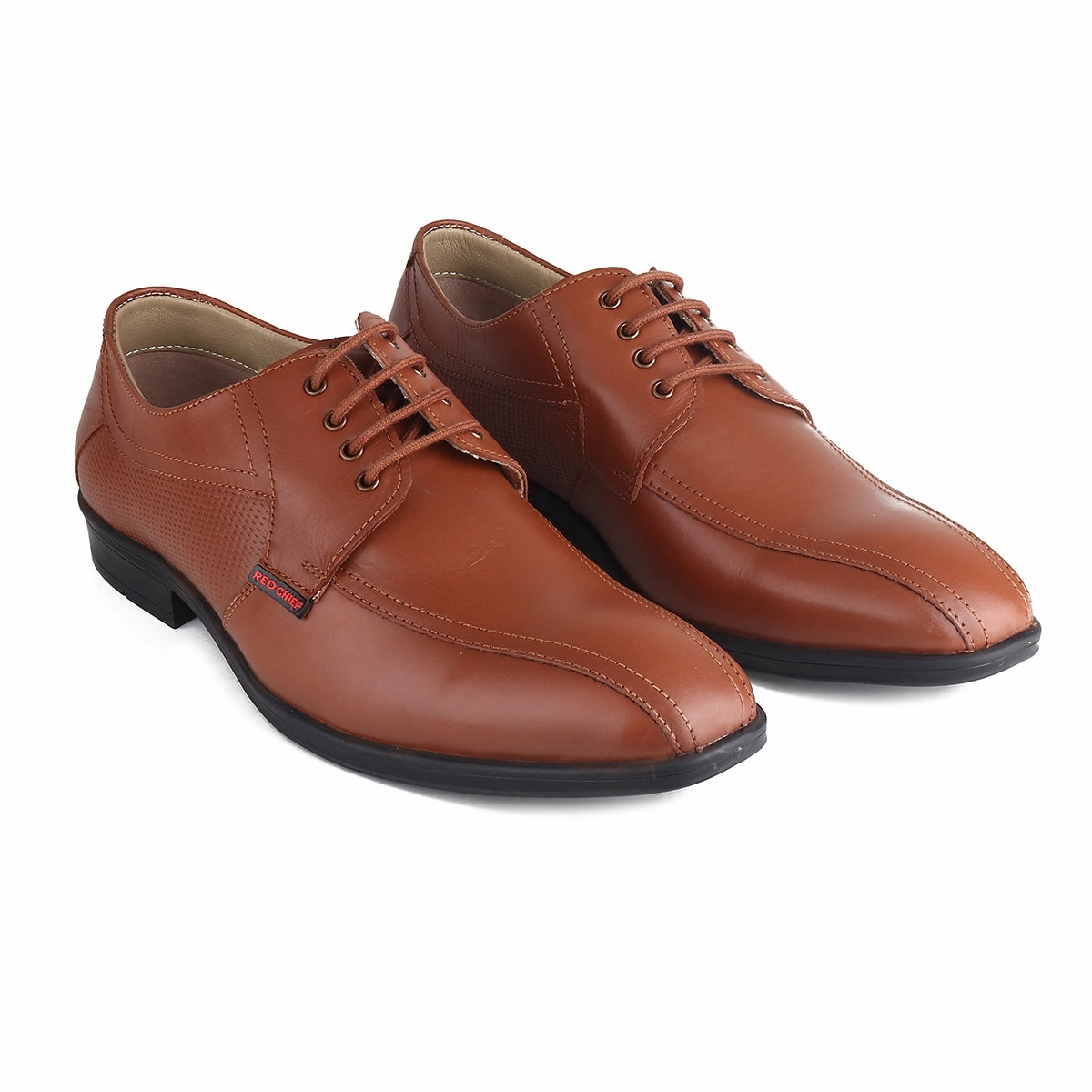 Red Chief Tan Formal Shoes for Men RC3878 006 Ipswich Lace Up Oxford Shoe