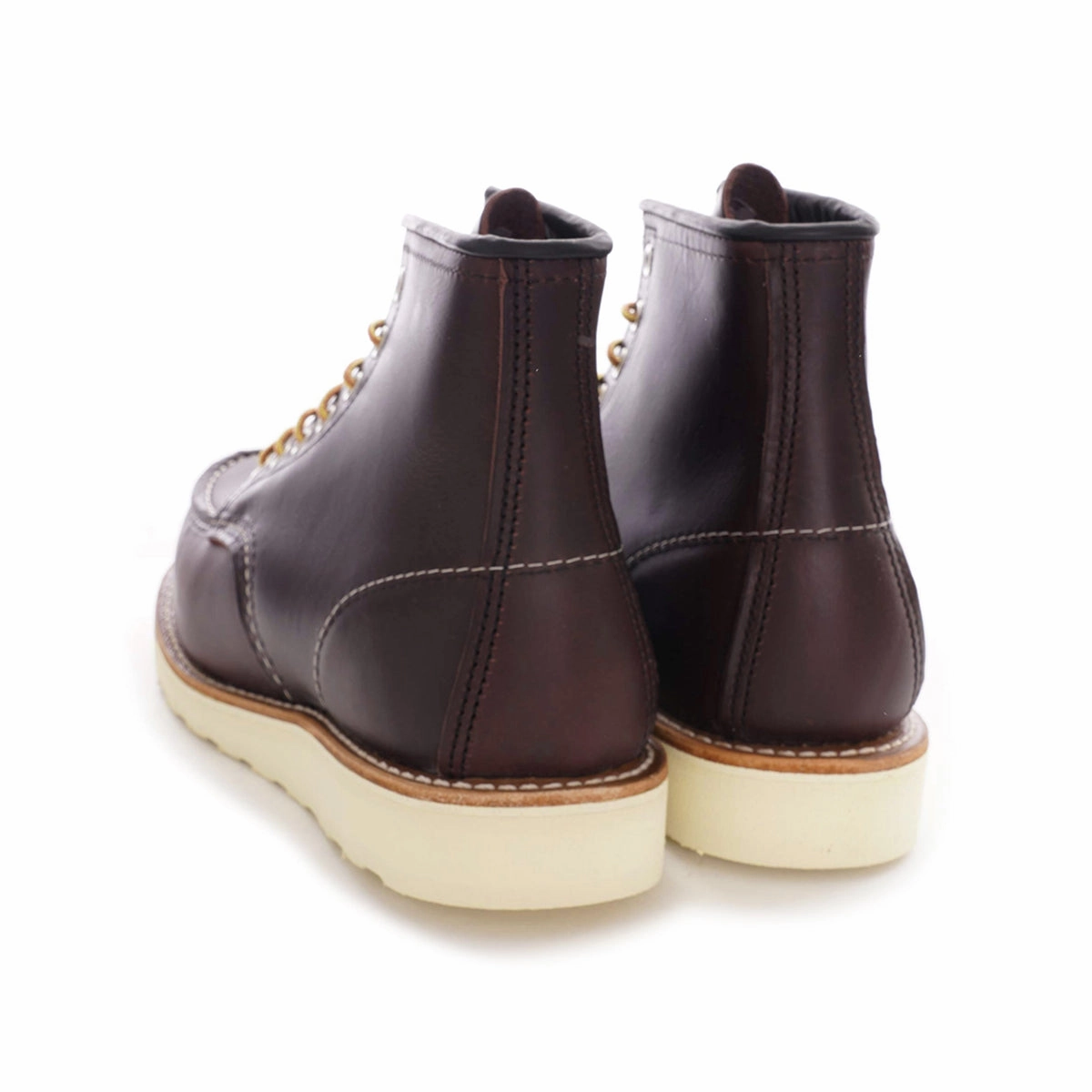 Santas Boots Red Wing 6 Inch Classic Moc Toe Leather Men's Ankle Black Cherry Boots