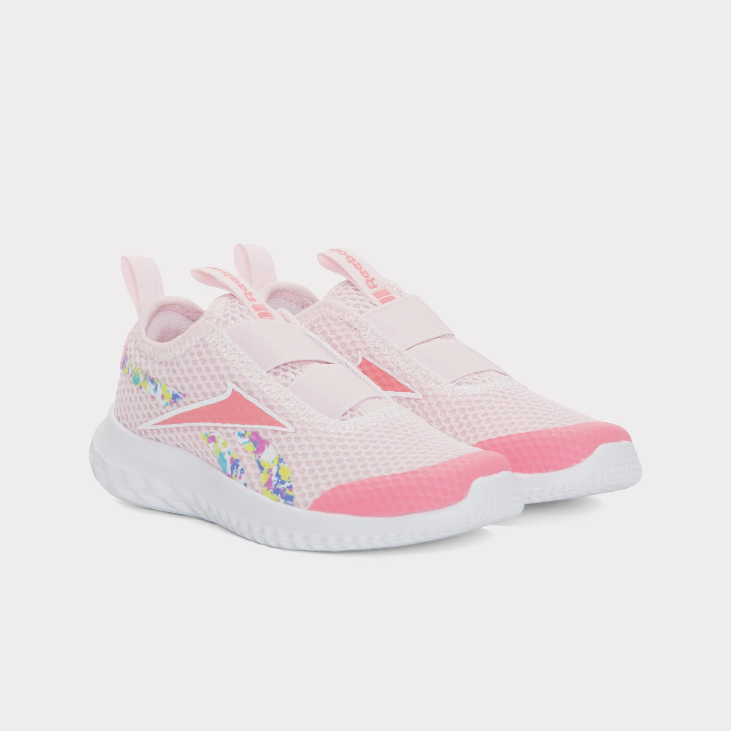 Reebok Footwear Kids Rush Runner Slip-On Shoes  Pre-School FROSTEDBERRY/PASSIONPINK/FTWRW Best Running Shoes With A Wide Toe Box