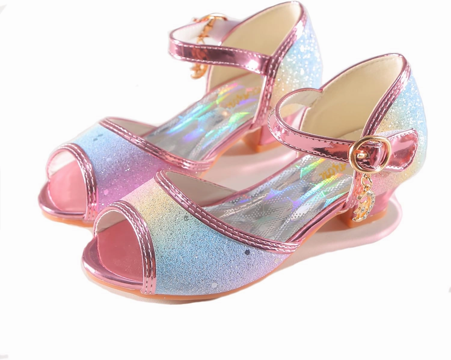 Girls Mary Jane Glitter Wedding Party Dress Shoes Princess Flower Strap Shoes Asics Shoes Outlet