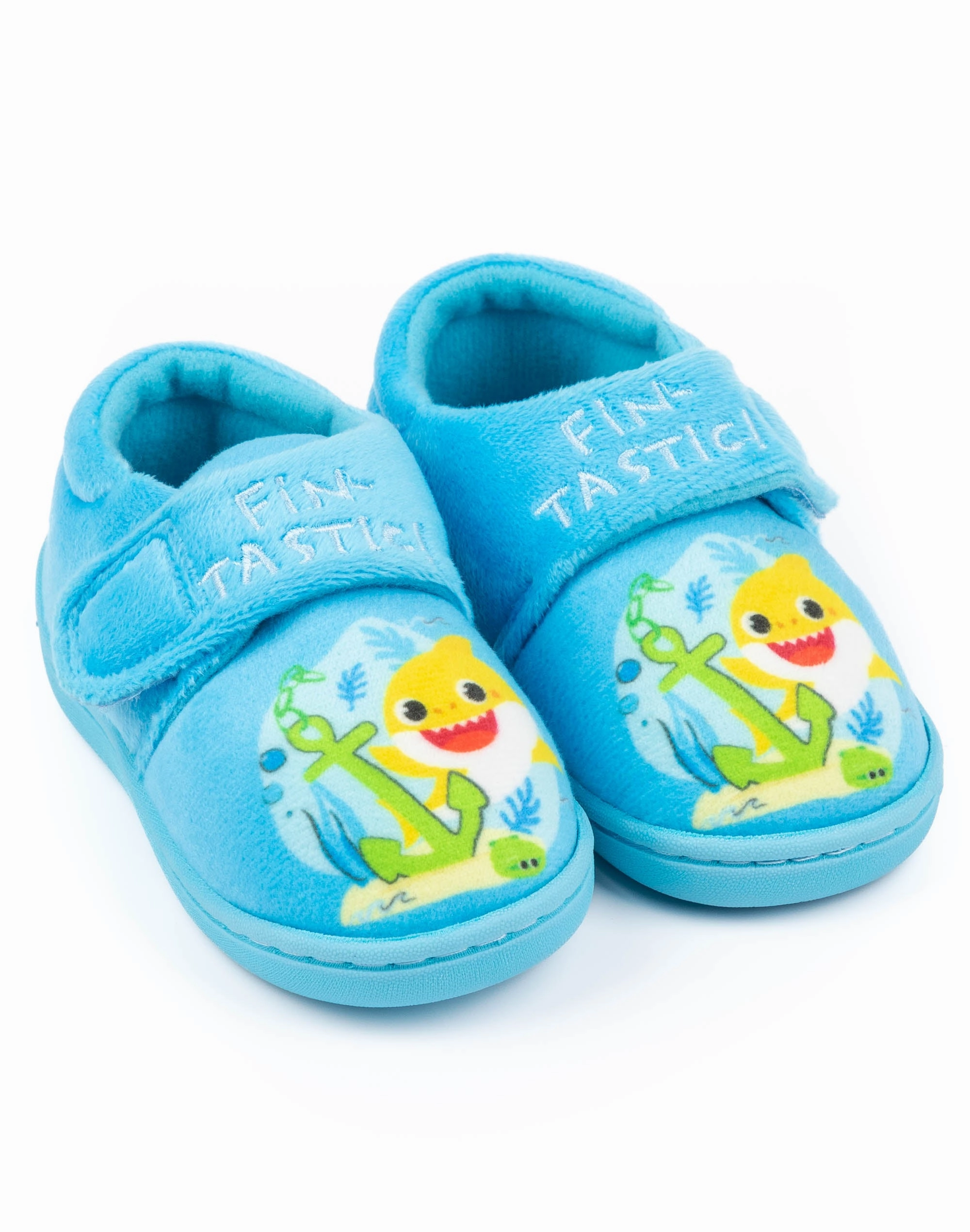 Baby Shark Toddler Boys Blue Slippers Shrek Slippers