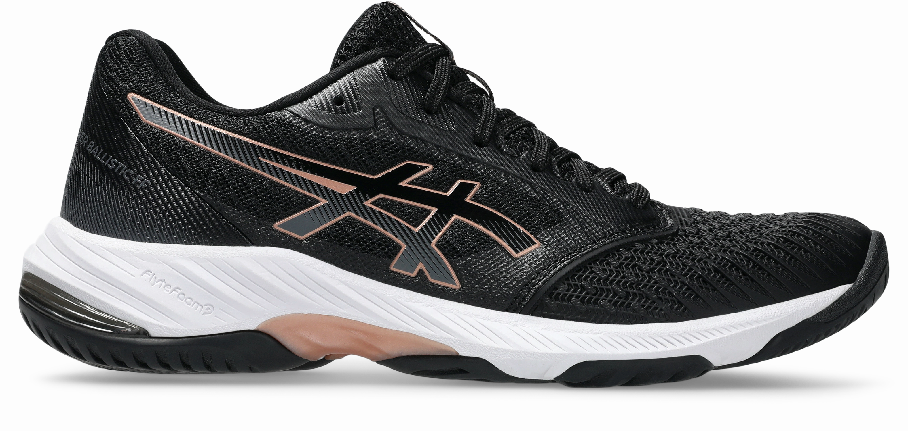 Asics Japan S Casual Shoes Asics Netburner Ballistic FF 3 - Black/Rose Gold