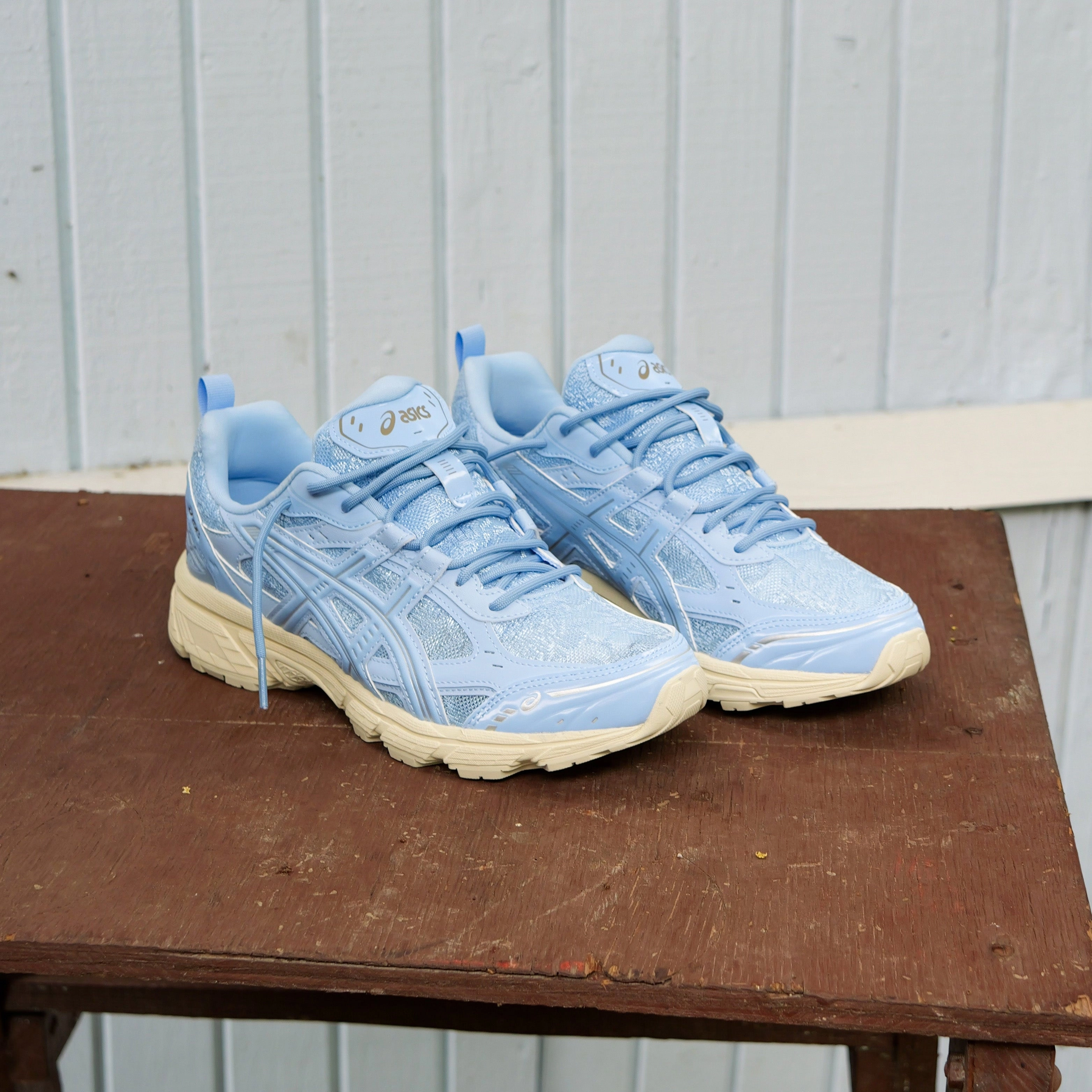 Asics Court Speed Ff Tennis Shoes Mens Asics Gel-Nunobiki (Stone Wash/Pure Silver)