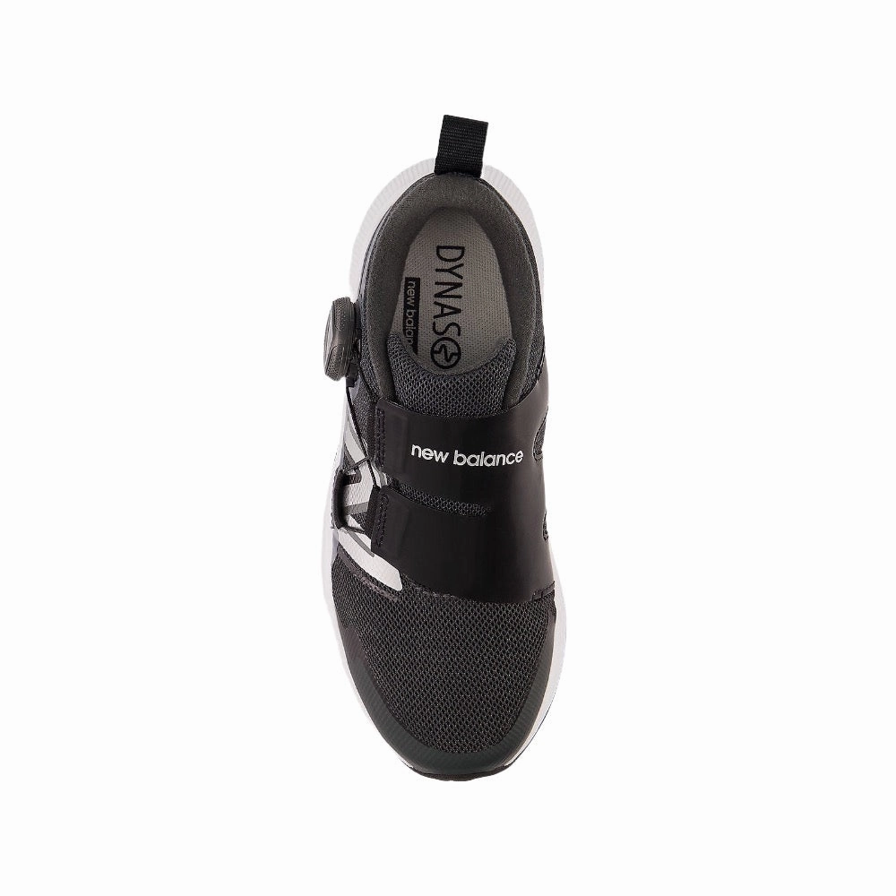 New Balance Little Boys DynaSoft Reveal v4 BOA Black Good Running Shoes For Supination