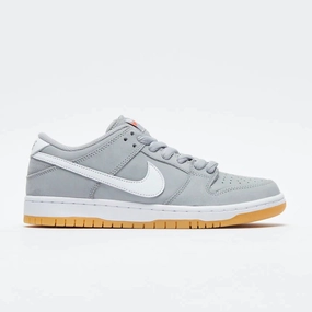 Nike Sequin Shoes Nike SB - Dunk Low Pro ISO Shoes (UK ONLY) - Wolf Grey / White