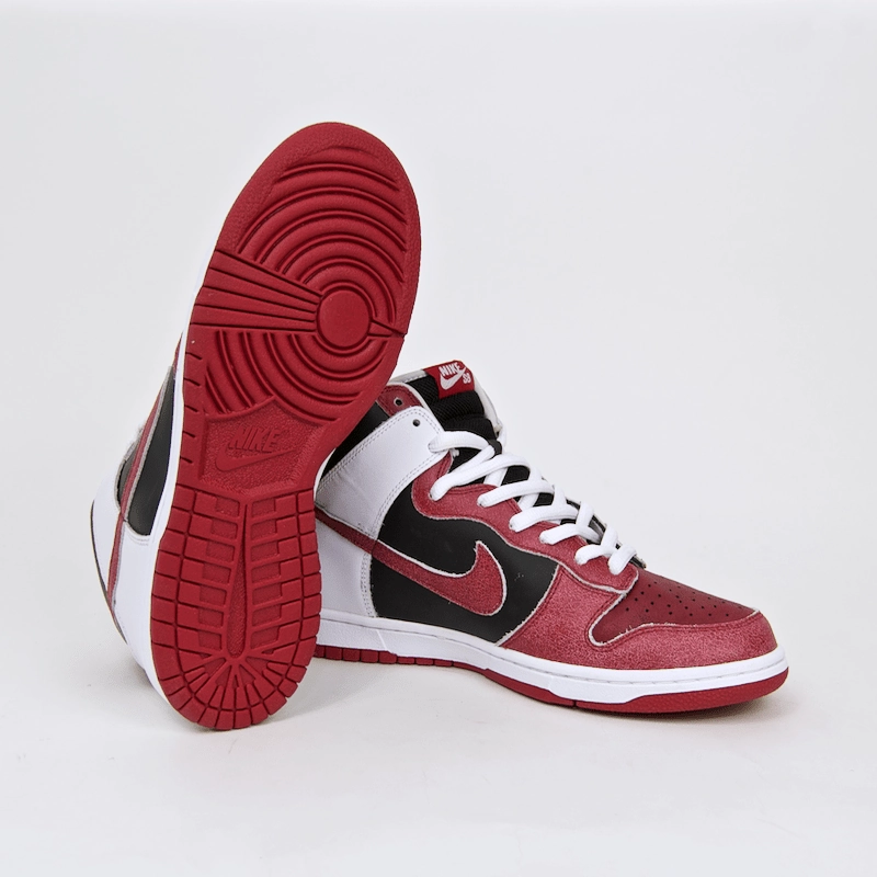 Nike Toddler Shoes Nike SB - Dunk High Pro SB 'Jason Voorhees' Shoes - Black / Deep Red