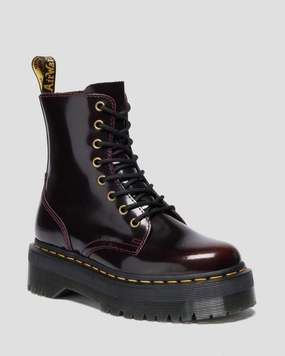 Dr. Martens Jadon Cherry Red Arcadia - Mens Work Boots Superstore