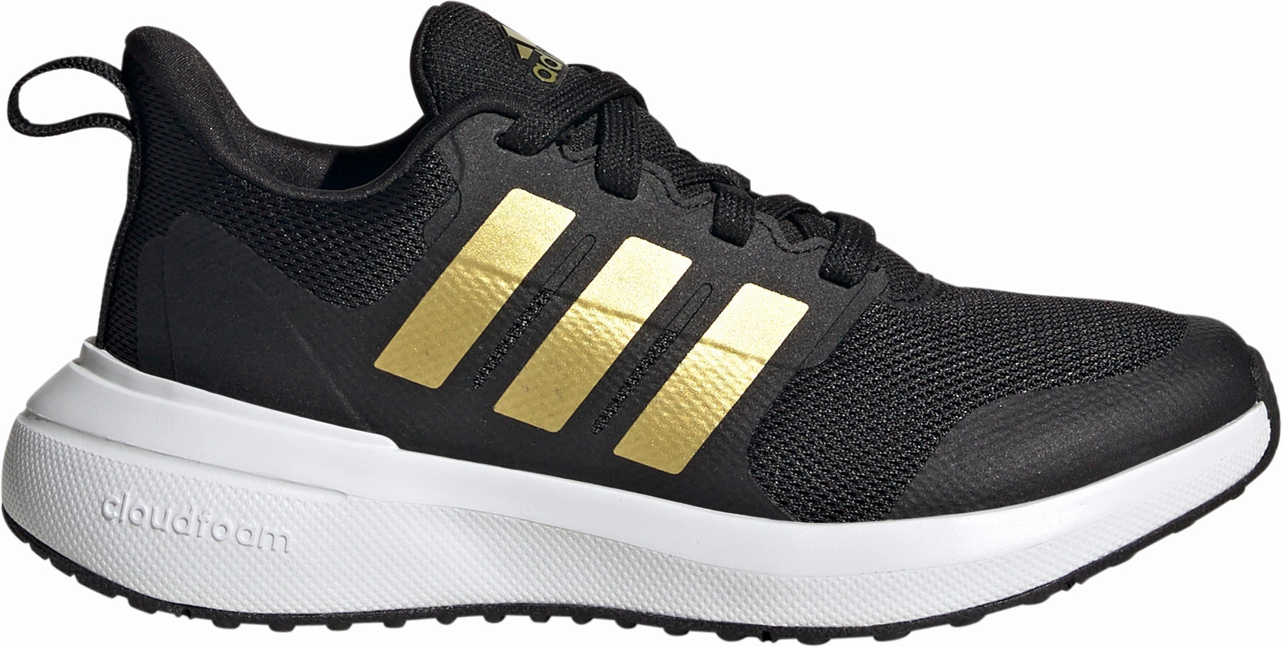 adidas Fortarun 2.0 Junior Running Shoes - Black Best Running Shoes For Plus Size