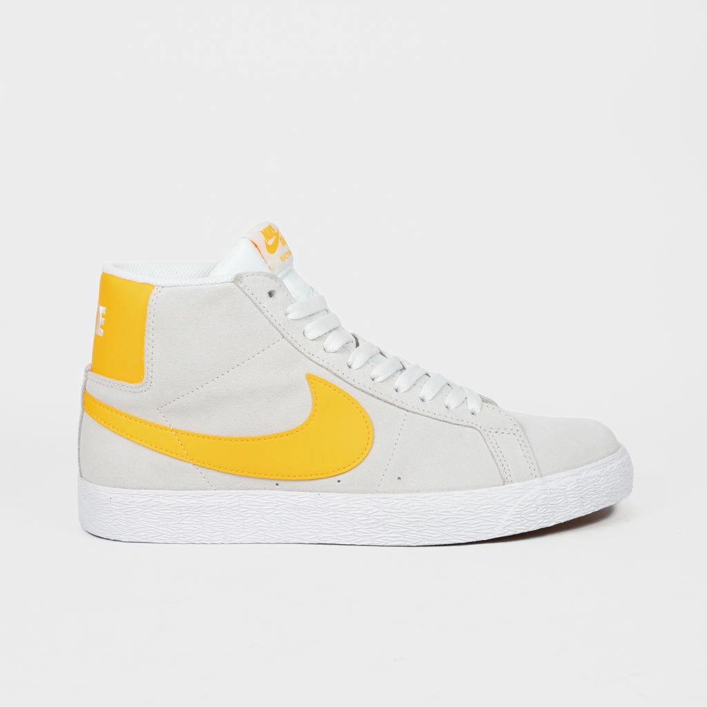 Nike Kd Basketball Shoes Nike SB - Blazer Mid Shoes - Summit White / Laser Yellow