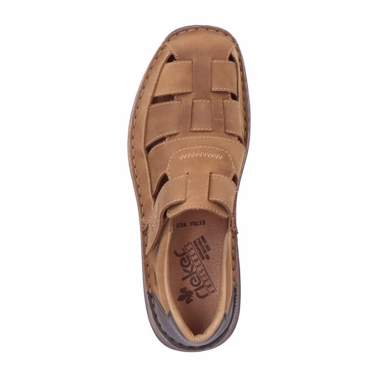 Rockport Shoes Ellingwood Oxfords Rieker Mens Shoe 03078-25 Brown