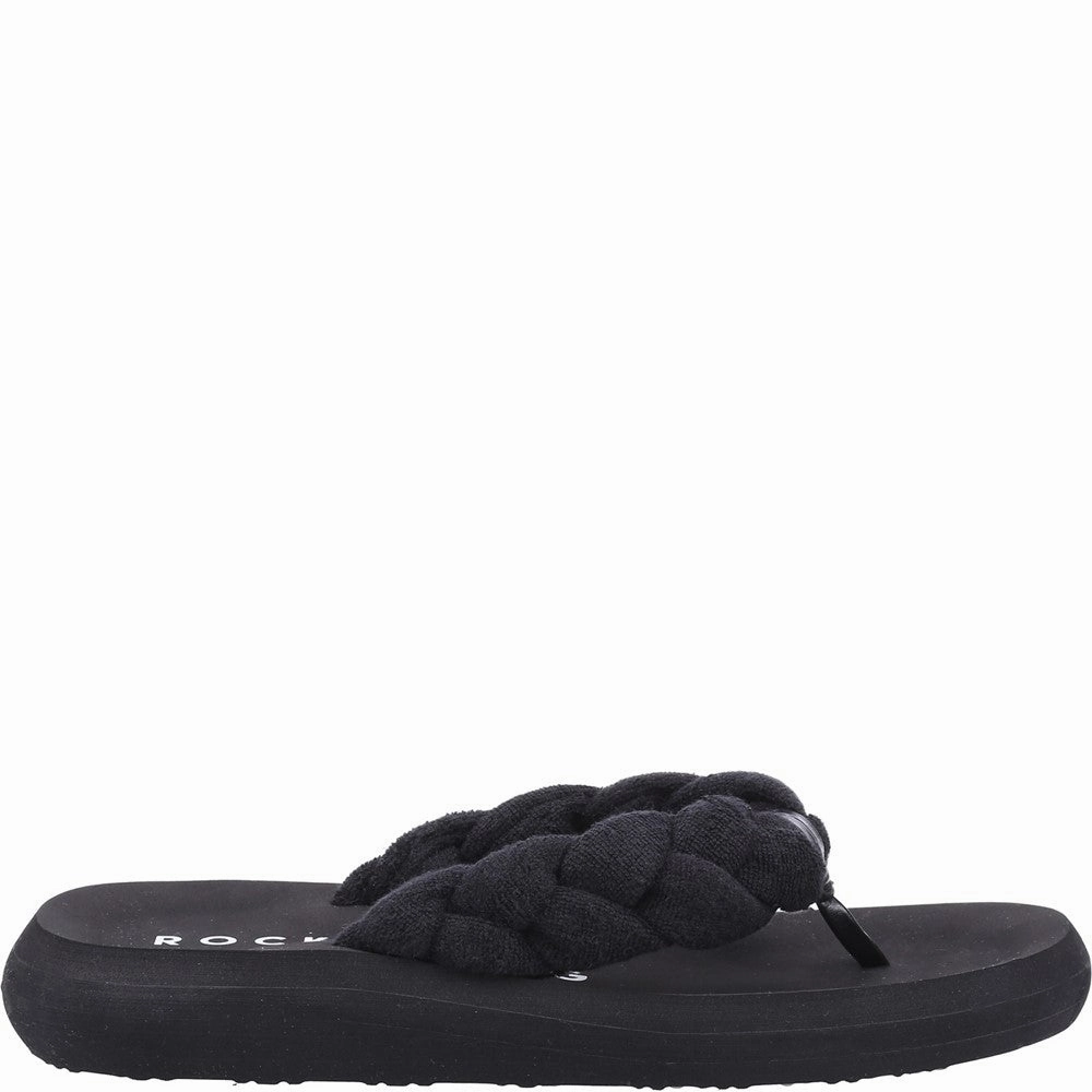 Rocket Dog Sunset Braid Terry Cloth Casual Slip On Sandal