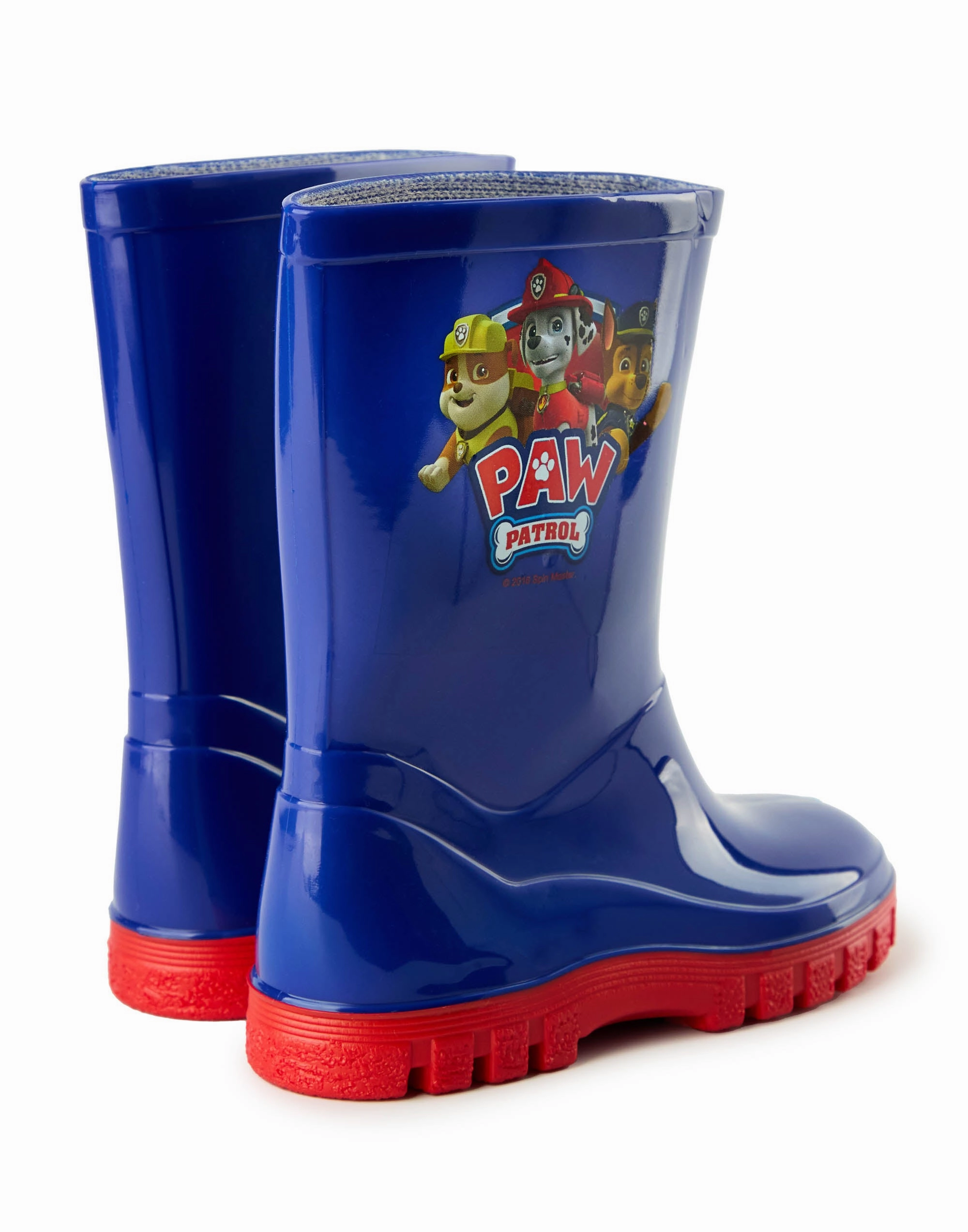 Long Point Boots Paw Patrol Boys Blue Wellington Boots without Handles