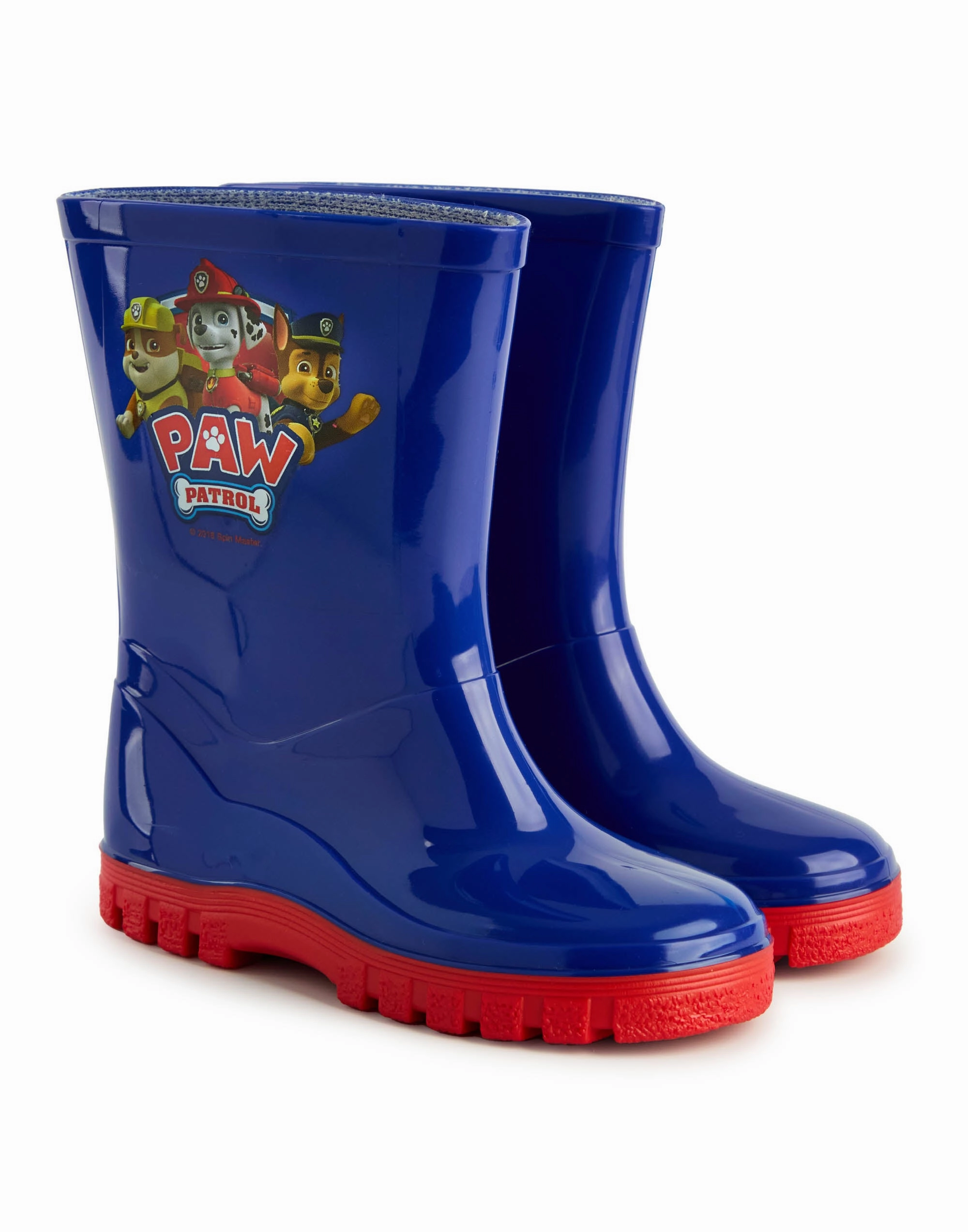 Paw Patrol Boys Blue Wellington Boots without Handles Viberg Boots Canada