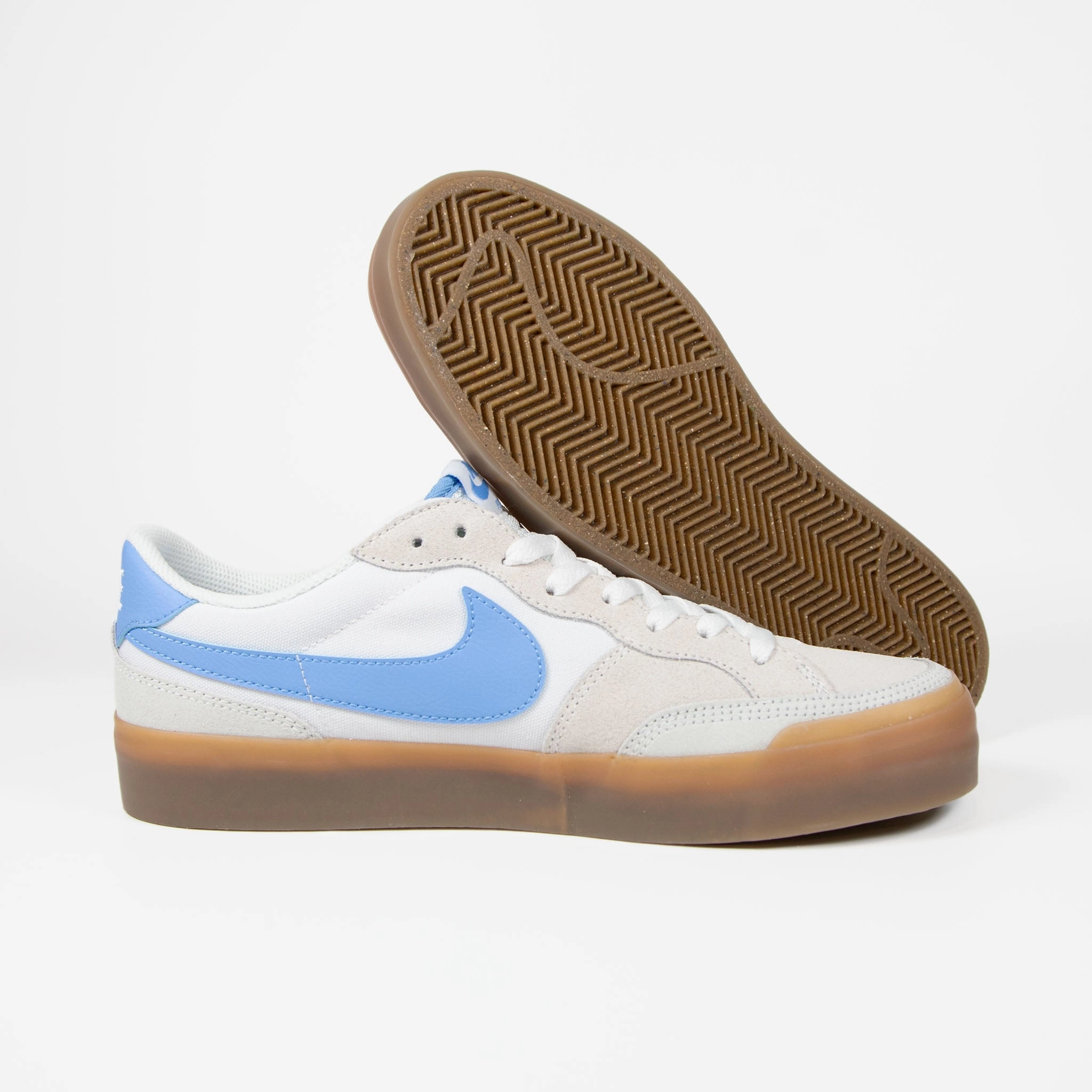Nike SB - Pogo Premium Shoes - Summit White / University Blue Soccer Turf Shoes Nike