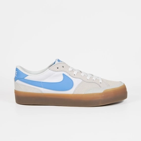 Nike SB - Pogo Premium Shoes - Summit White / University Blue Shoes Nike Outlet