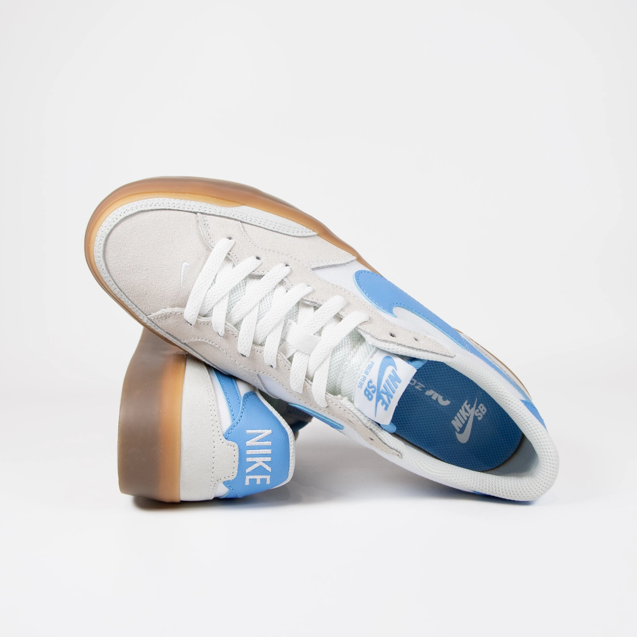 Nike SB - Pogo Premium Shoes - Summit White / University Blue Nike Nyjah Huston Shoes