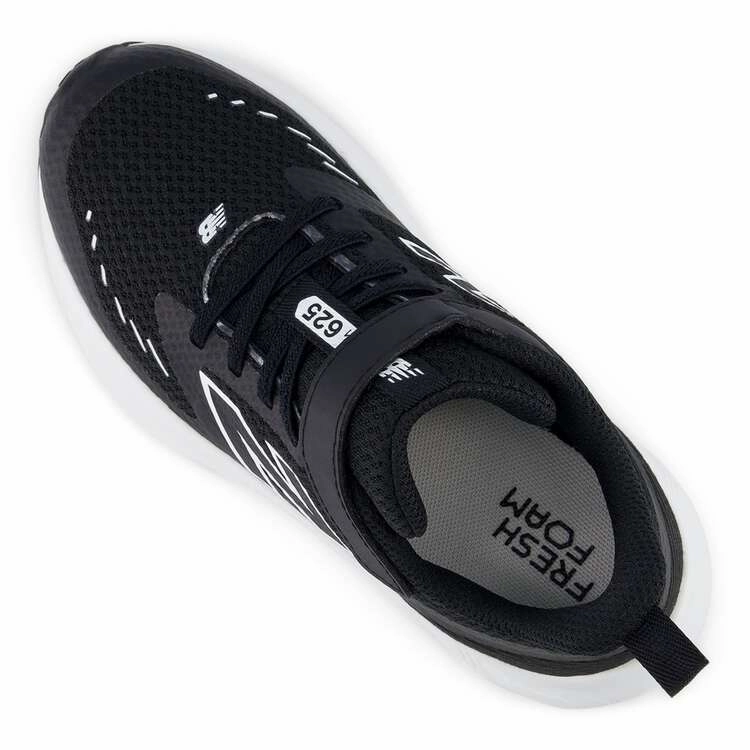 New Balance Kid's Fresh Foam 625 Black/White Running Shoes Good Xc Running Shoes