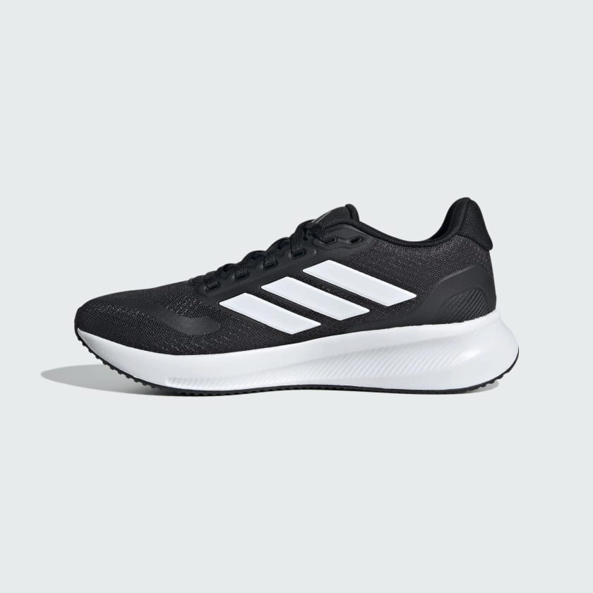 Walking Shoes For Adidas Kid's Runfalcon 5 Black/White Running Shoes