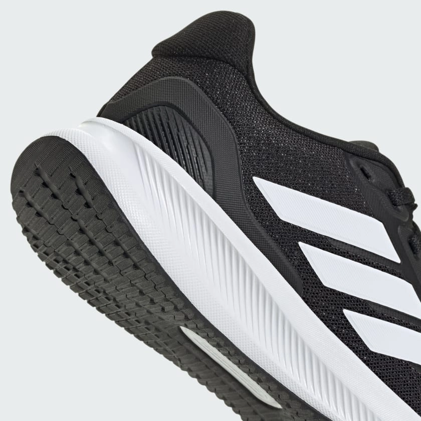 Clearance Running Shoes Adidas Kid's Runfalcon 5 Black/White Running Shoes