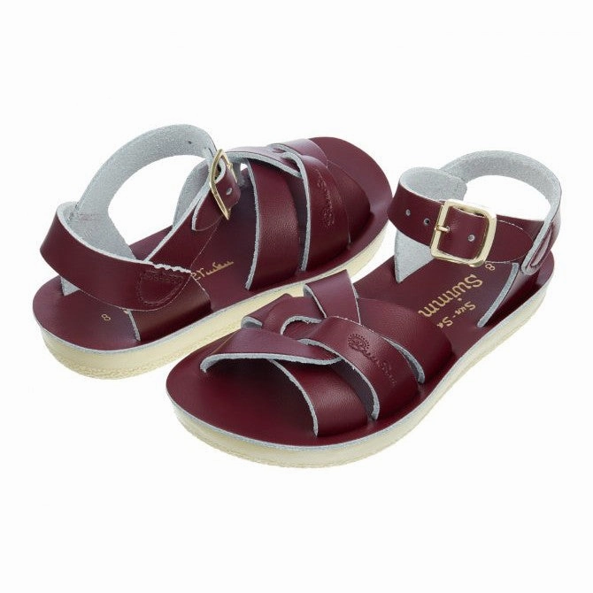 Salt-Water Swimmer Childrens Claret Leather Sandals Ultra Raptor Ii Gtx Trail Running Shoes