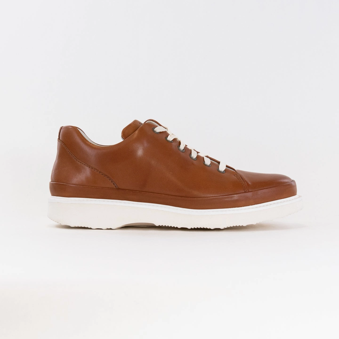Samuel Hubbard Dress Fast (Men's) - Tan Full Grain Leather With Arch Support  Walking Tennis