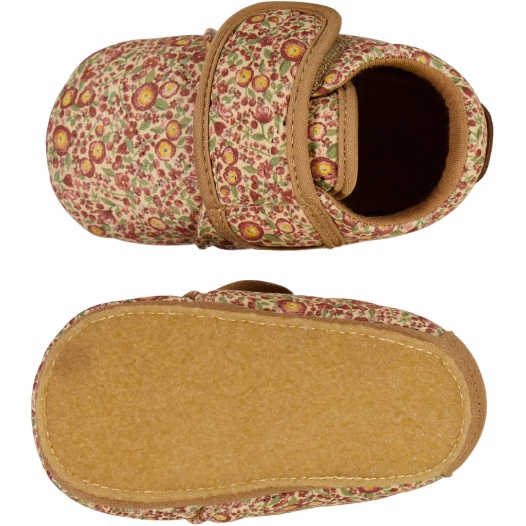 Sasha Thermo Home Shoe - barely beige flowers Where To Buy Slippers Near Me