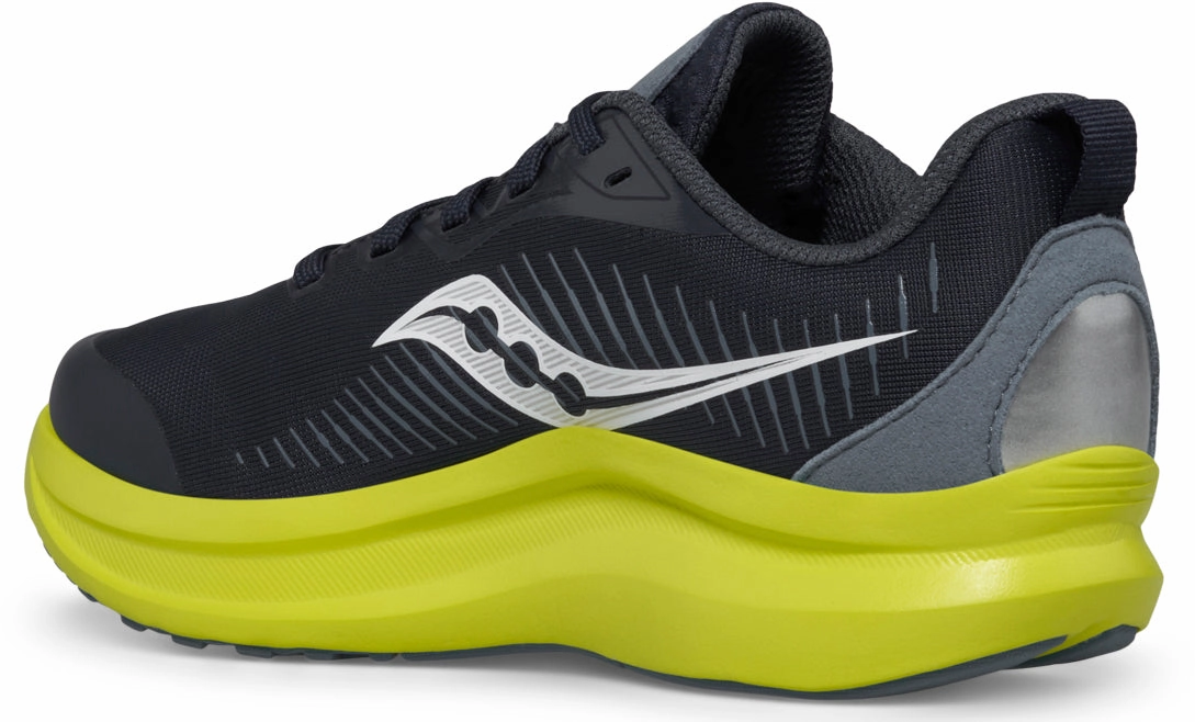 Good Running Shoes For Heel Pain Saucony Endorphin KDZ Junior Running Shoes - Blue