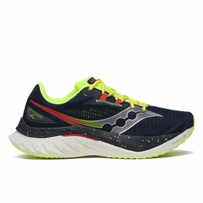 Wide Toe Box Walking Saucony Endorphin Speed 4 (Navy/Pepper)-Men's