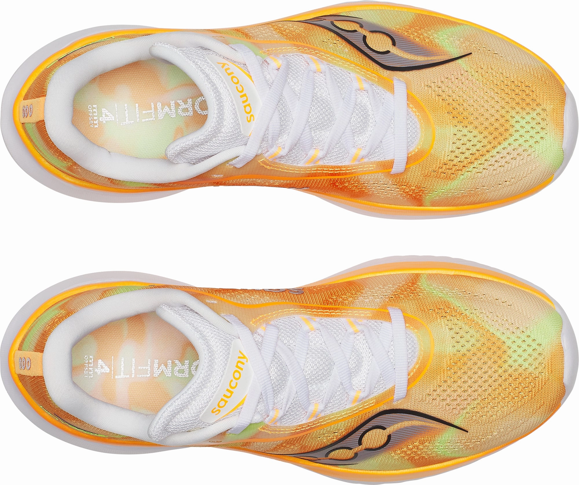 Saucony Kinvara 15 Womens Running Shoes - Orange Nike Training Shoes Flywire