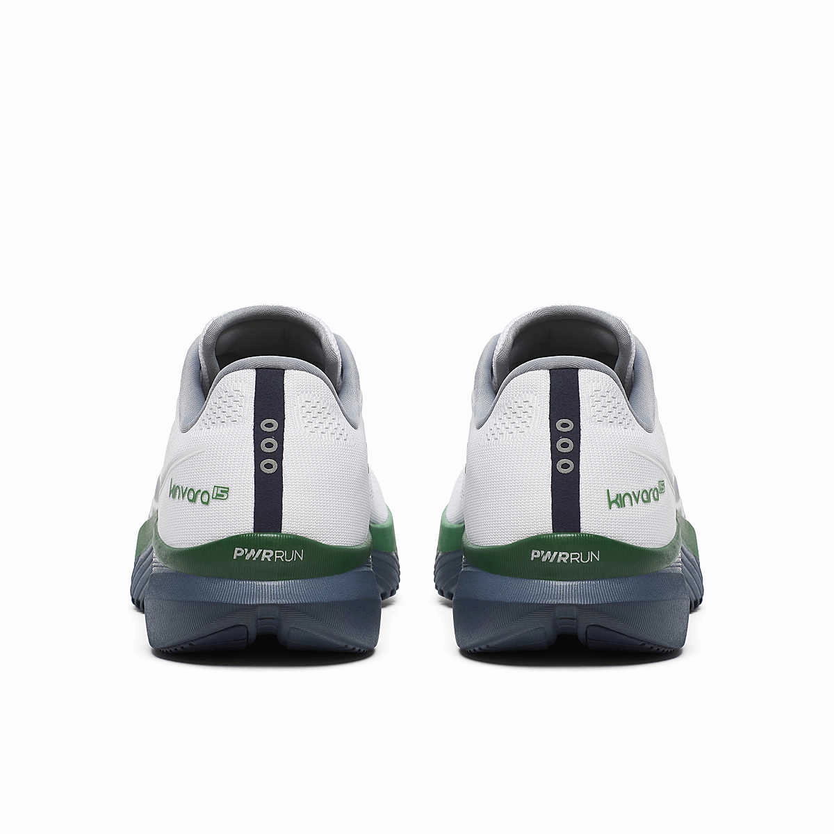 Saucony Mens Kinvara 15 - White/Navy (S20967-230) Flatform Lace Up Shoes