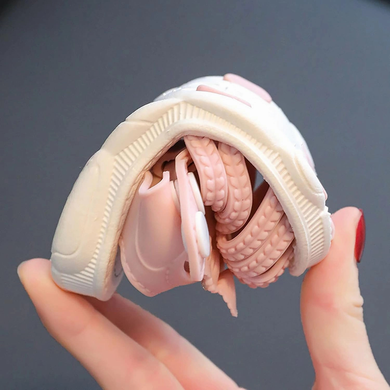 sfdgfhyf Boys Girls Comfortable Shoes Toddler Baby Girl Shoes Breathable Shoe Dew Toe Shoe Bag Head Sandals Baby Girl Asics Duomax Shoes Price